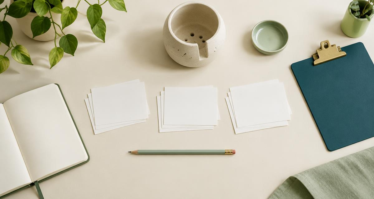 Spark planning workspace with notebooks and practical business materials